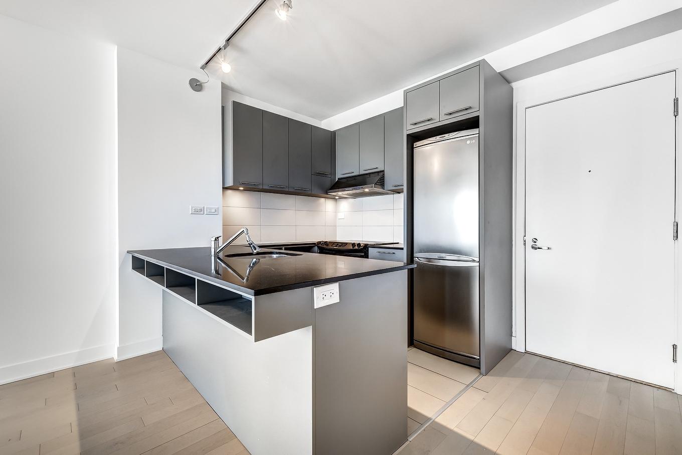 Kitchen - 1950-1414 Rue Chomedey, Montréal (Ville-Marie), QC - Indoor Photo Showing Kitchen With Upgraded Kitchen