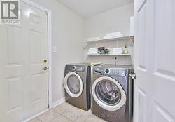 Laundry room with garage access! -