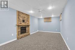 Rec room in main house -