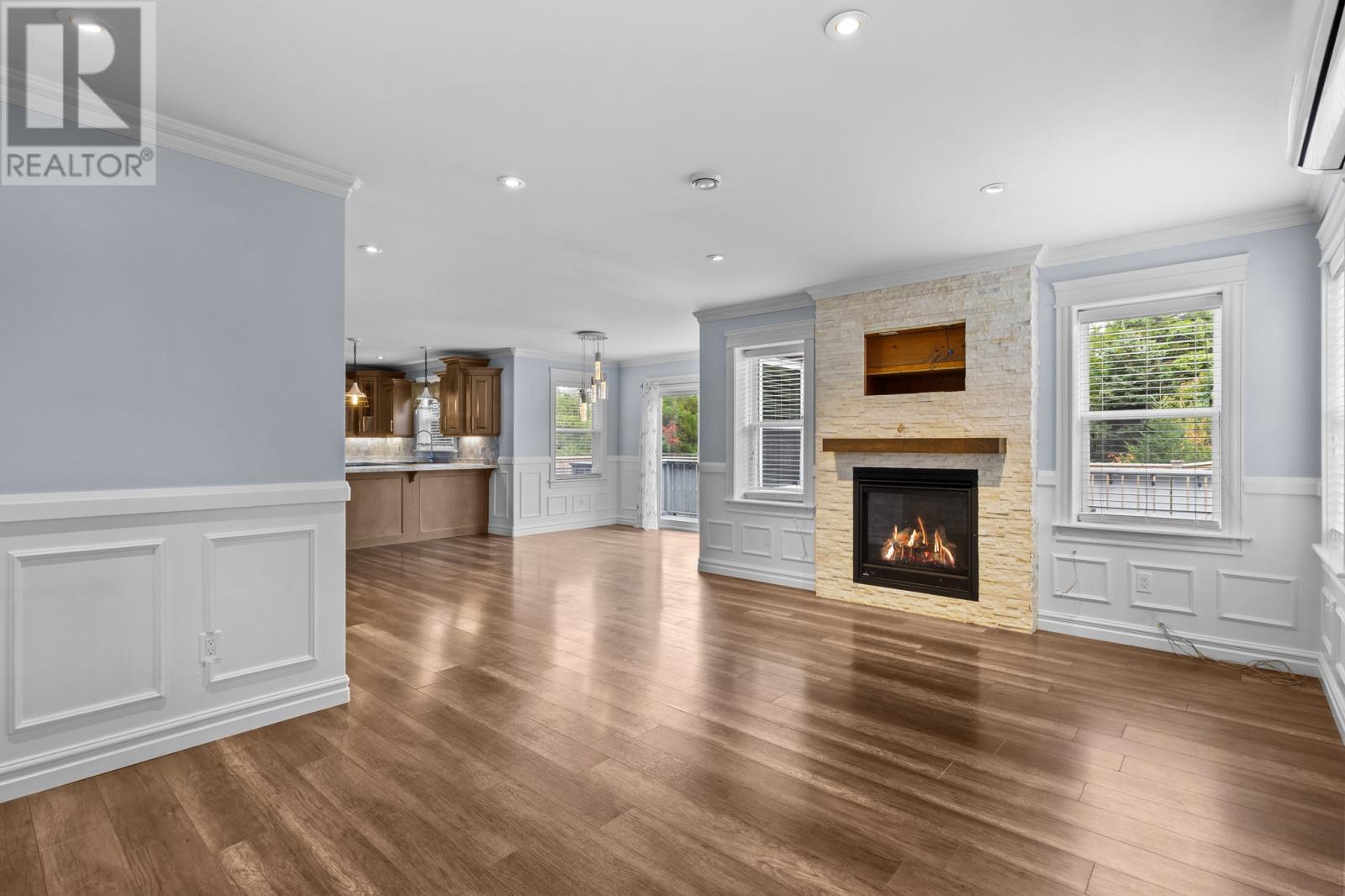 17 Ava Place, Conception Bay South, NL - Indoor Photo Showing Living Room With Fireplace