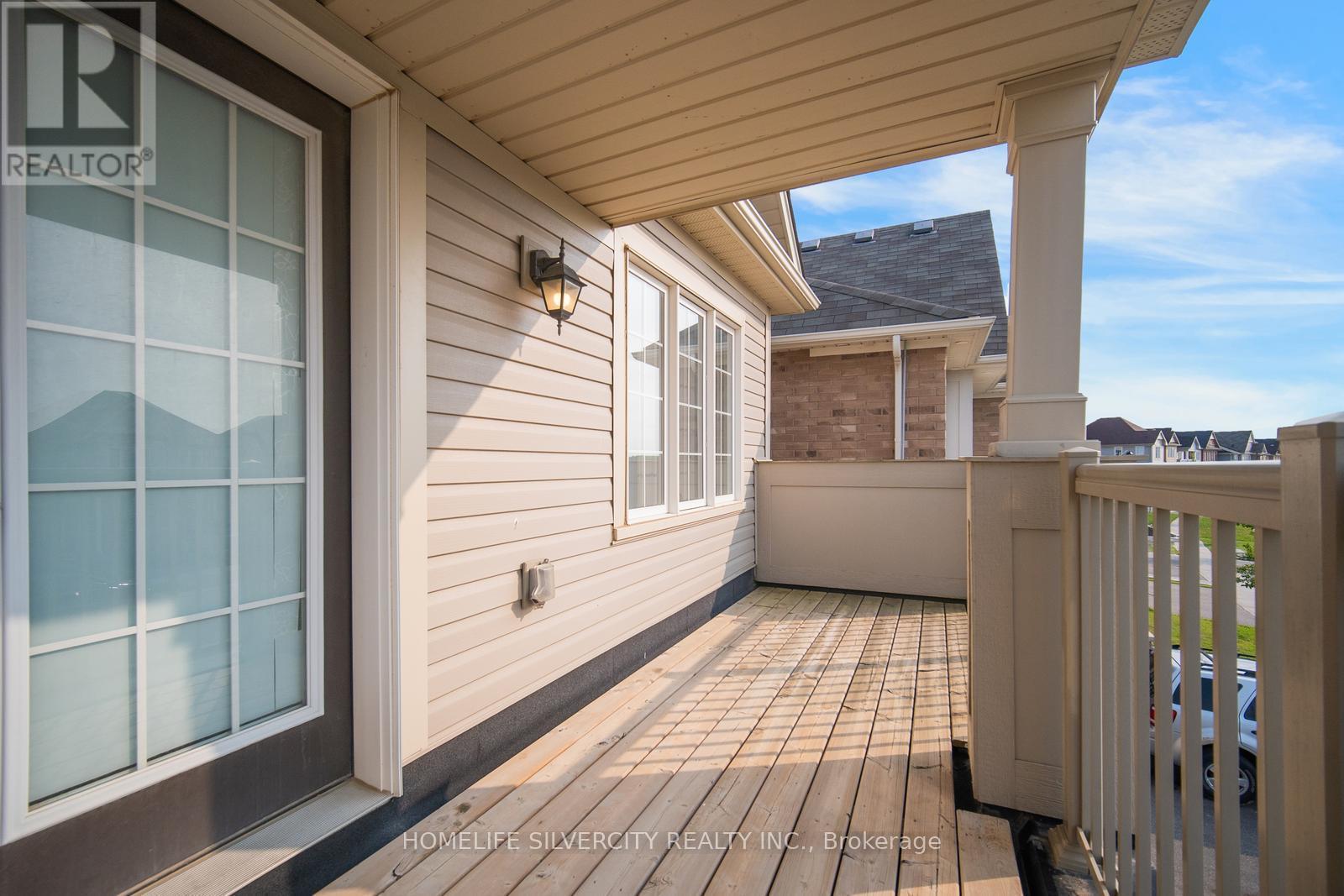 55 Longboat Run W, Brantford, ON - Outdoor With Deck Patio Veranda With Exterior