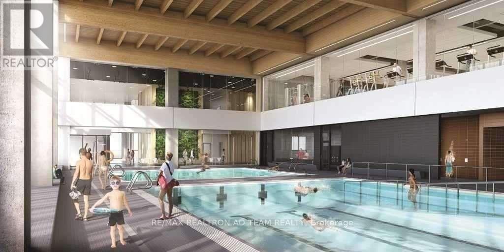 1806 - 5 Buttermill Avenue, Vaughan, ON - Indoor Photo Showing Other Room With In Ground Pool