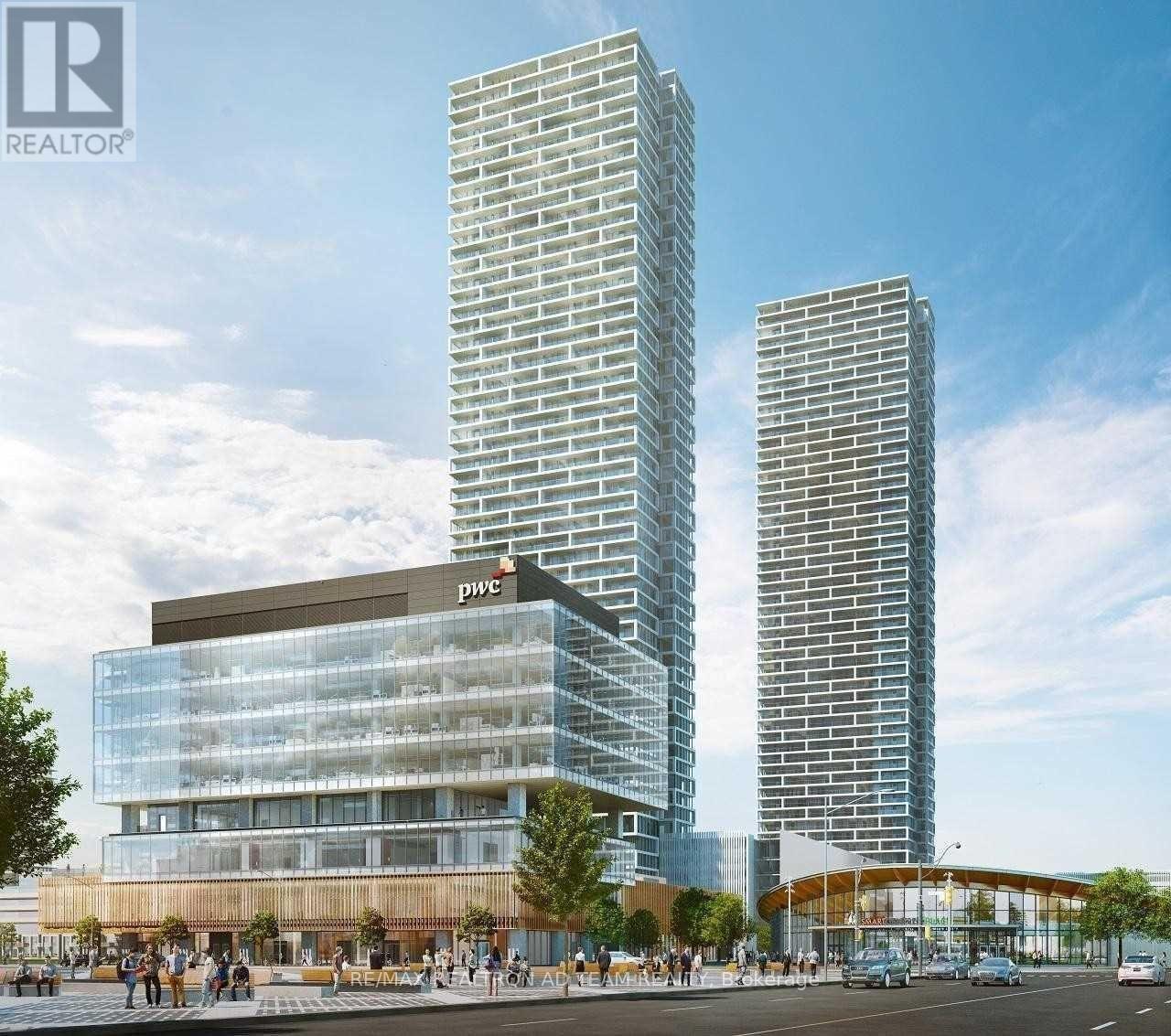 1806 - 5 Buttermill Avenue, Vaughan, ON - Outdoor With Balcony With Facade