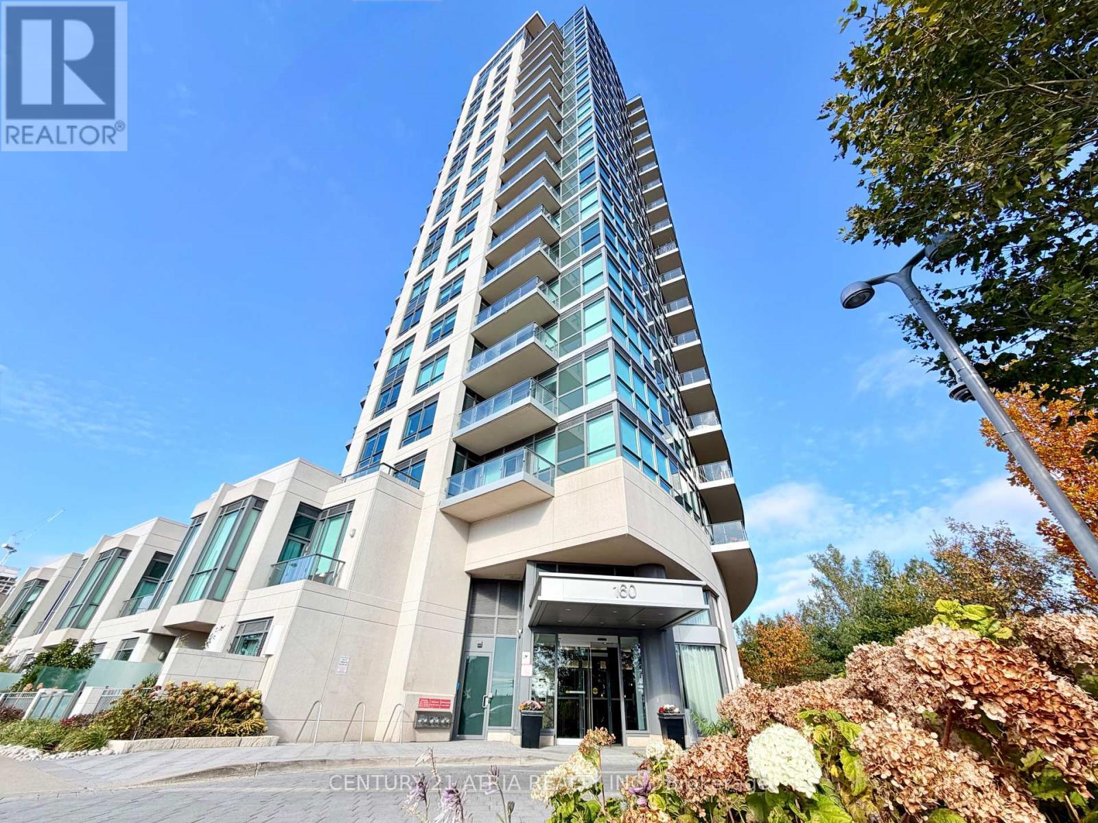 201 - 160 Vanderhoof Avenue, Toronto, ON - Outdoor With Balcony With Facade