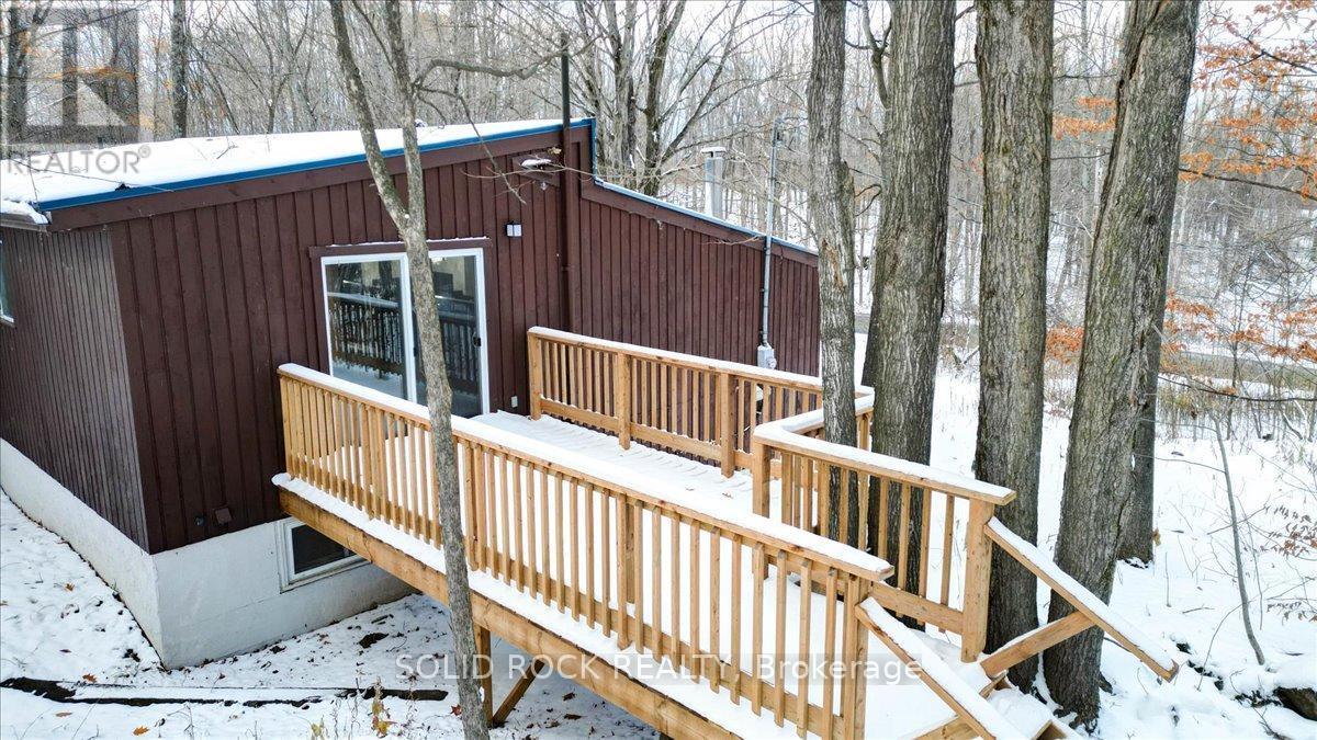 Sliding doors off dining room - 132 Beaver Creek Road, Marmora And Lake (Marmora Ward), ON - Outdoor With Exterior