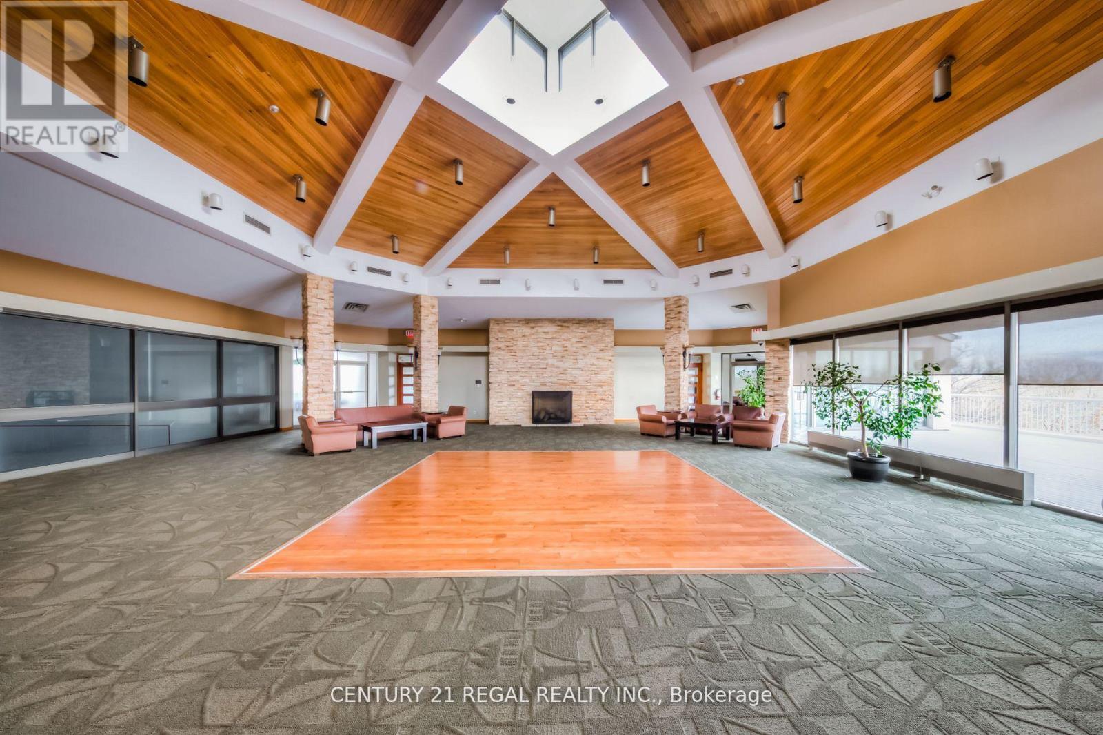 308 - 2267 Lake Shore Boulevard W, Toronto, ON - Indoor Photo Showing Other Room With Fireplace