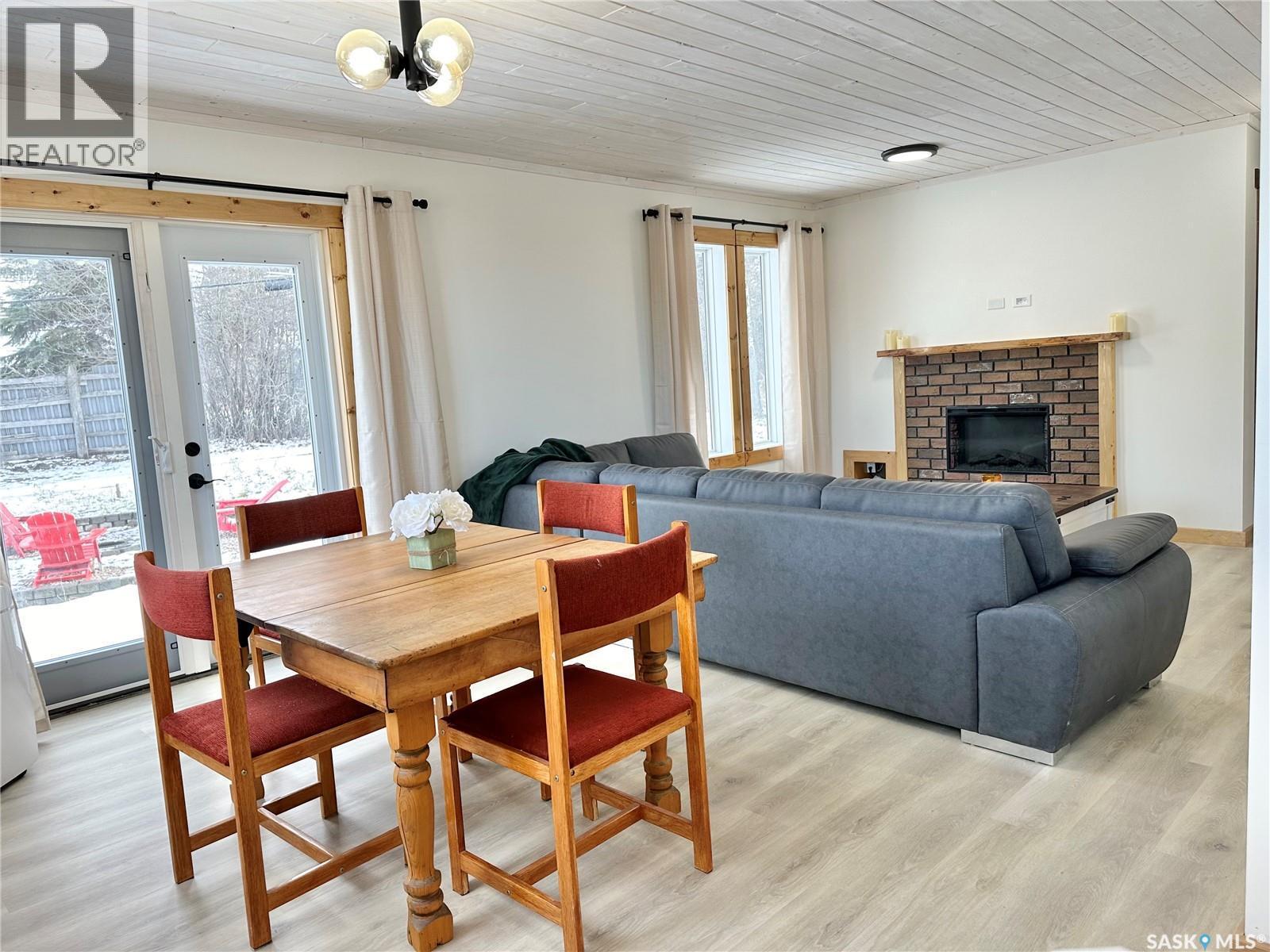 3 Morrow Place, Shell Lake, SK - Indoor With Fireplace