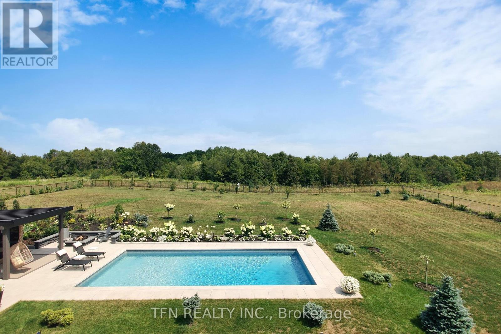 258 Amos Drive, Caledon, ON - Outdoor With In Ground Pool With View