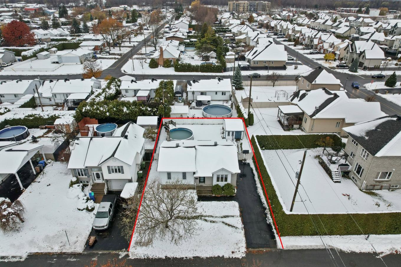Aerial photo - 691 Rue De Lorraine, Mercier, QC - Outdoor With View