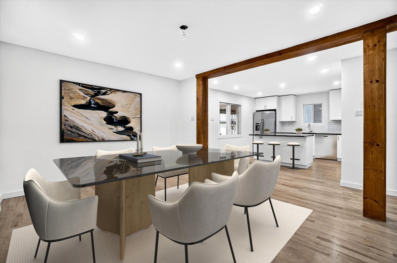 Dining room - 4 Rue Labonté, Sainte-Thérèse, QC - Indoor