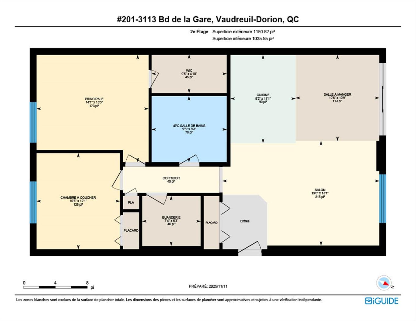 Plan (croquis) - 201-3113 Boul. De La Gare, Vaudreuil-Dorion, QC - Other