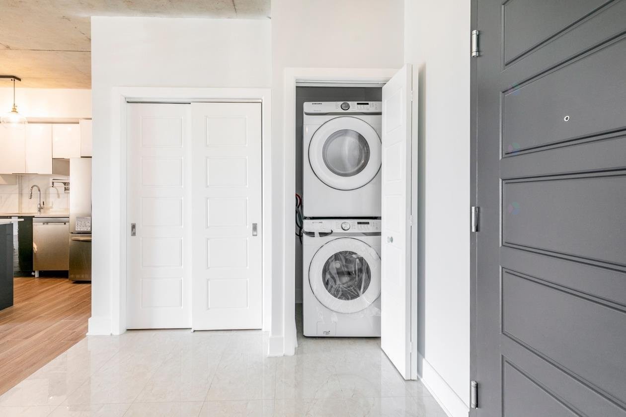Salle de lavage - 307-850 Rue Ouimet, Montréal (Saint-Laurent), QC - Indoor Photo Showing Laundry Room