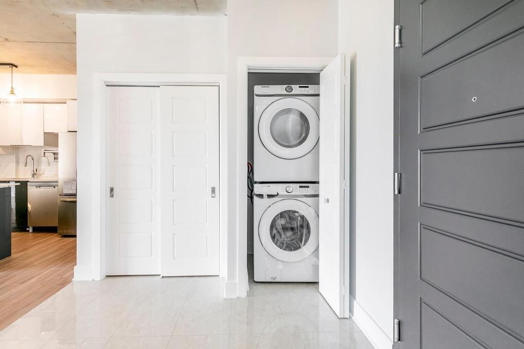 Laundry room - 307-850 Rue Ouimet, Montréal (Saint-Laurent), QC - Indoor Photo Showing Laundry Room