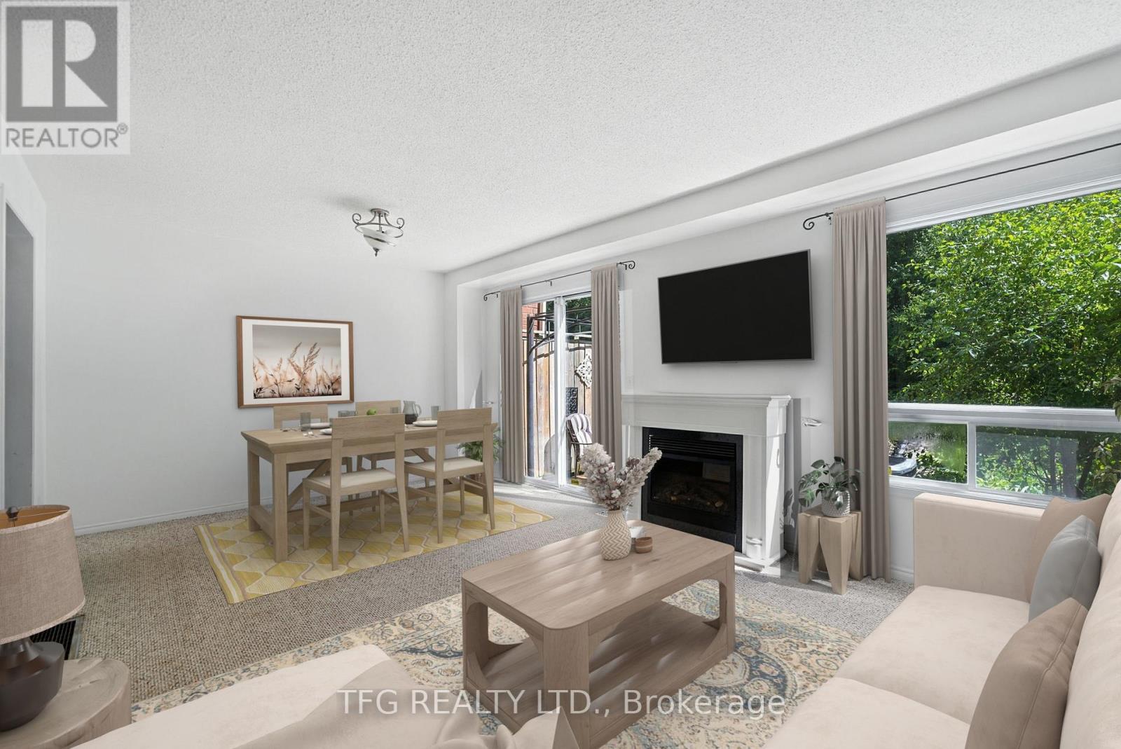 165 Sutherland Crescent, Cobourg, ON - Indoor Photo Showing Living Room With Fireplace