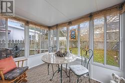 Sunroom off Kitchen -
