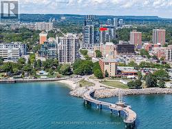 Steps to Burlingtons beautful Pier -