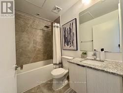 Full 4PC spa inspired bath has undermount sink -