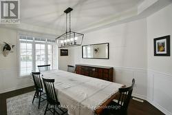 Dining Area with Large Window -