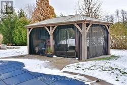 Gazebo Perfect for Sunny or Rainy Days -