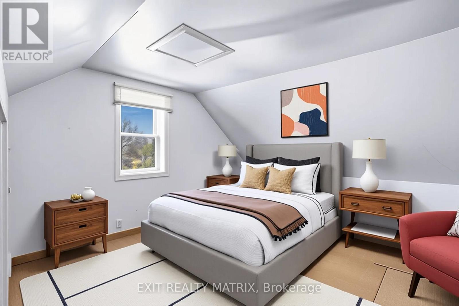 Virtually Staged - 29 Peter Street, Champlain, ON - Indoor Photo Showing Bedroom