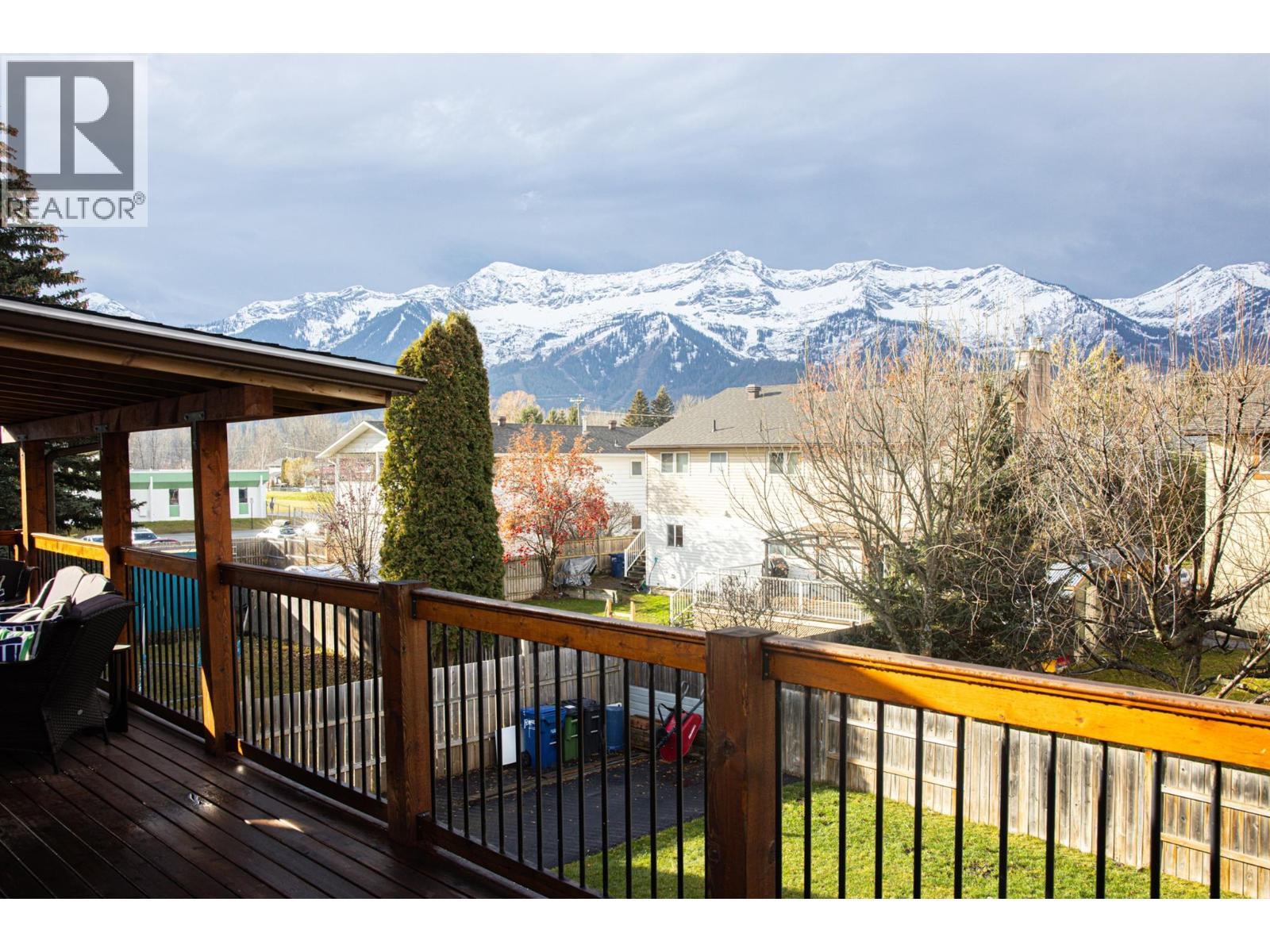 36 Mt Klauer Street, Fernie, BC - Outdoor With Deck Patio Veranda