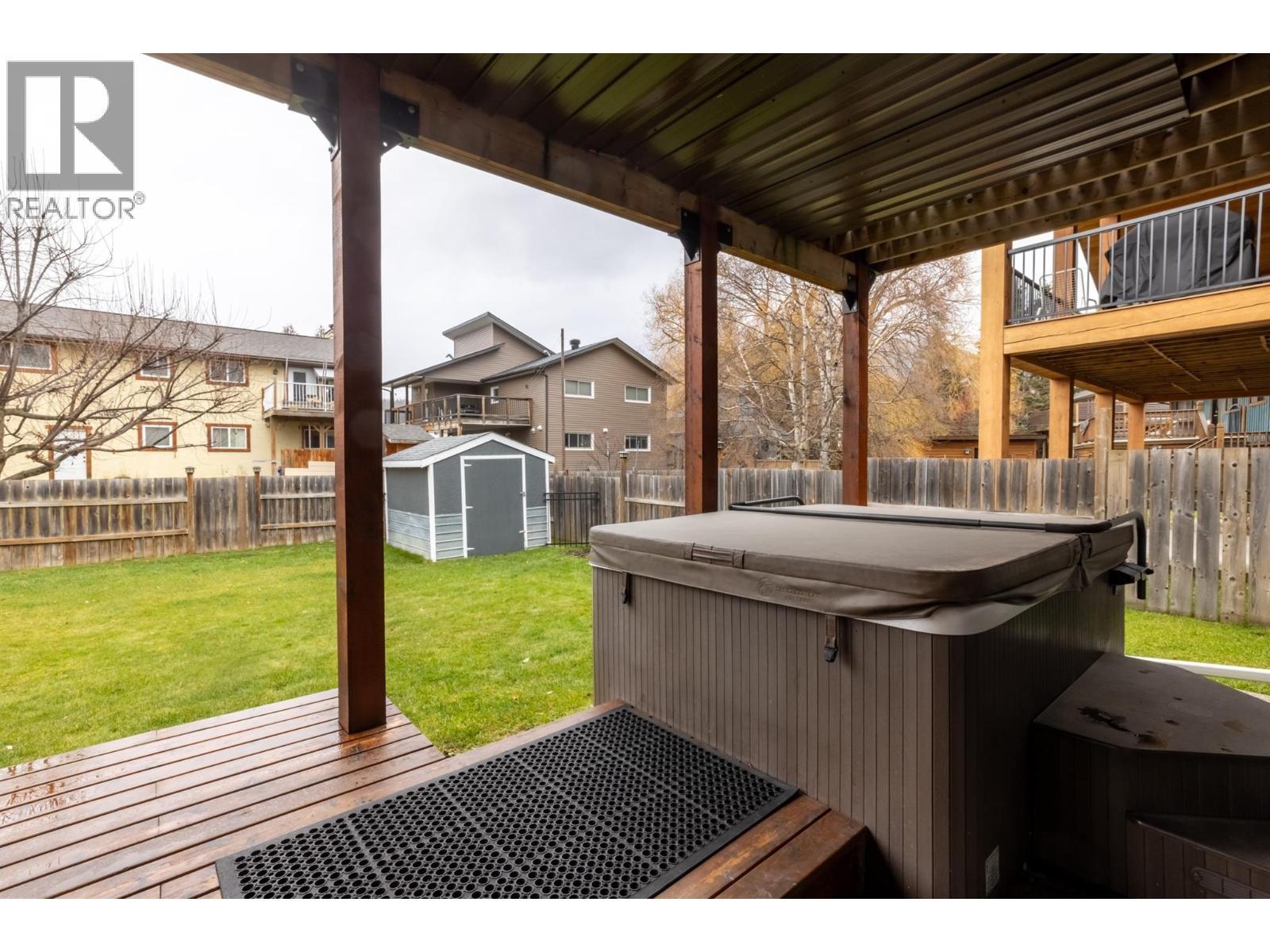 Lower deck - 36 Mt Klauer Street, Fernie, BC - Outdoor With Deck Patio Veranda With Exterior