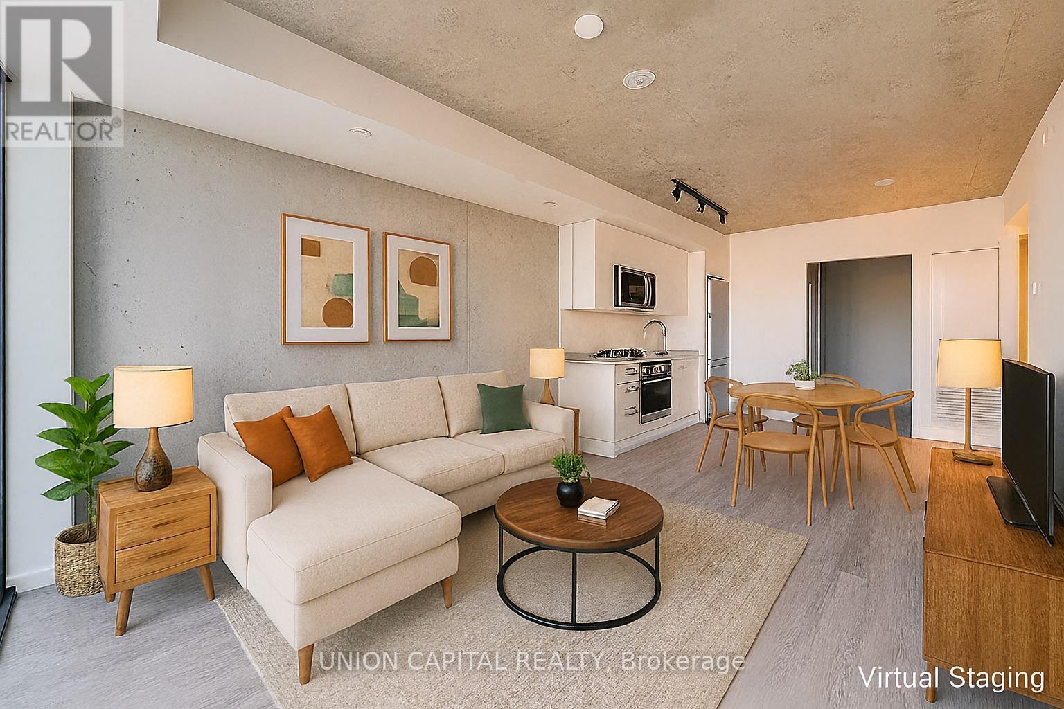 502 - 195 Mccaul Street, Toronto, ON - Indoor Photo Showing Living Room