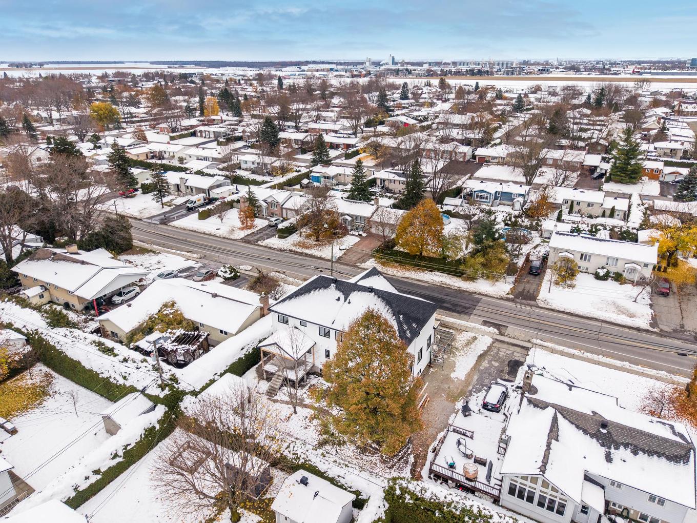 Aerial photo - 6285 Av. Pinard, Saint-Hyacinthe, QC - Outdoor With View