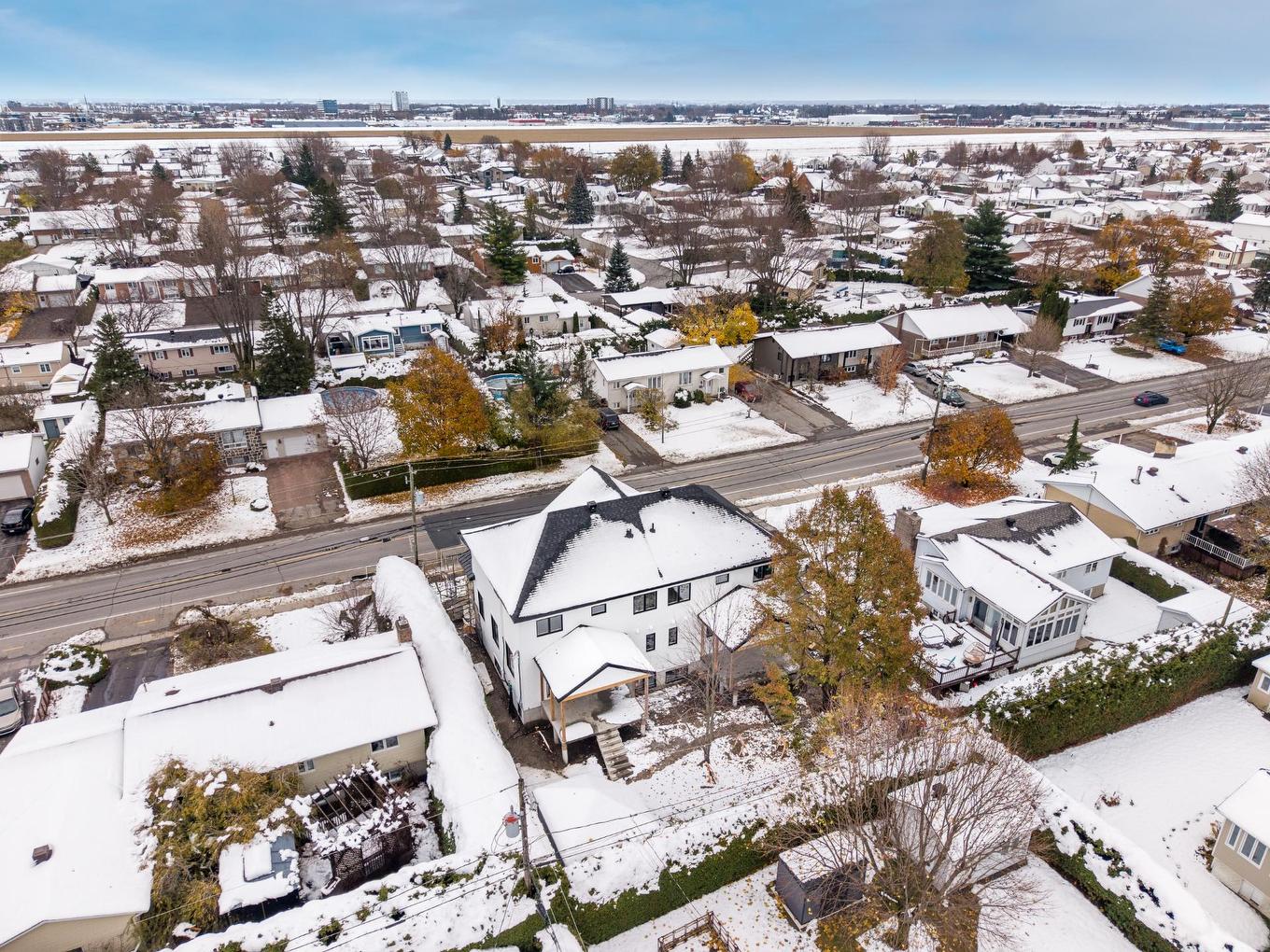 Aerial photo - 6295 Av. Pinard, Saint-Hyacinthe, QC - Outdoor With View
