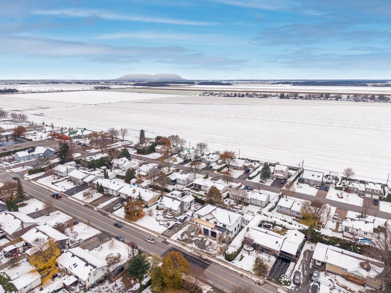 Aerial photo - 6295 Av. Pinard, Saint-Hyacinthe, QC - Outdoor With Body Of Water With View