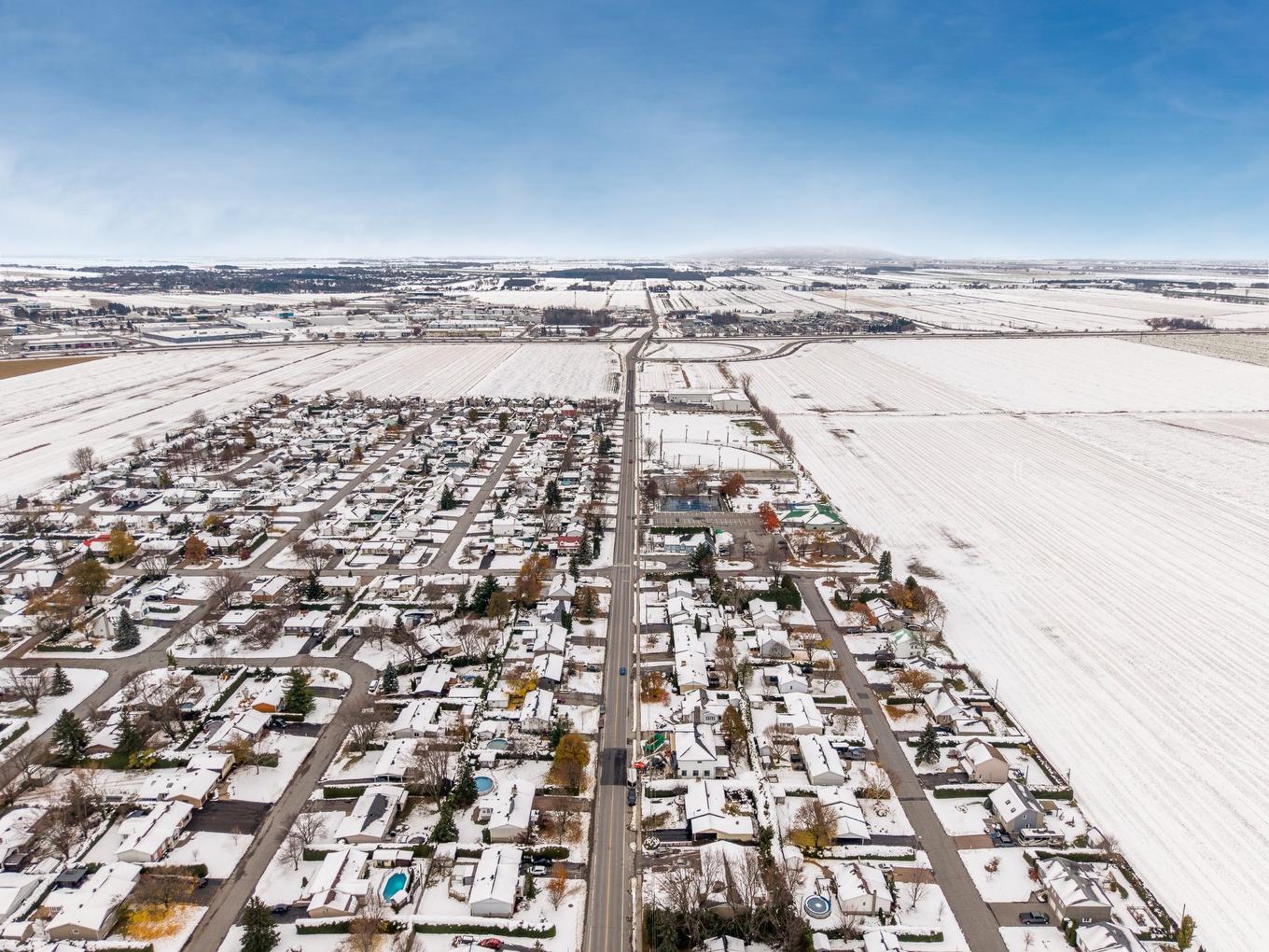 Aerial photo - 6295 Av. Pinard, Saint-Hyacinthe, QC - Outdoor With View