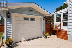 Easy garage access -
