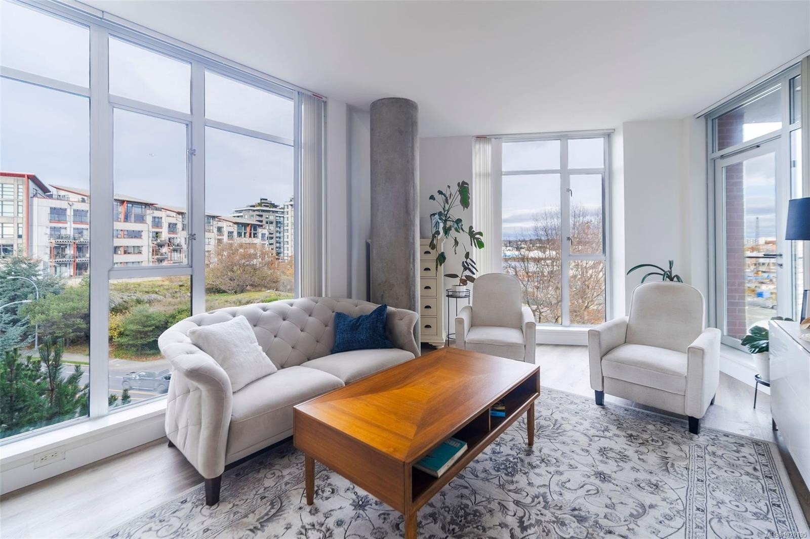213-100 Saghalie Rd, Victoria, BC - Indoor Photo Showing Living Room