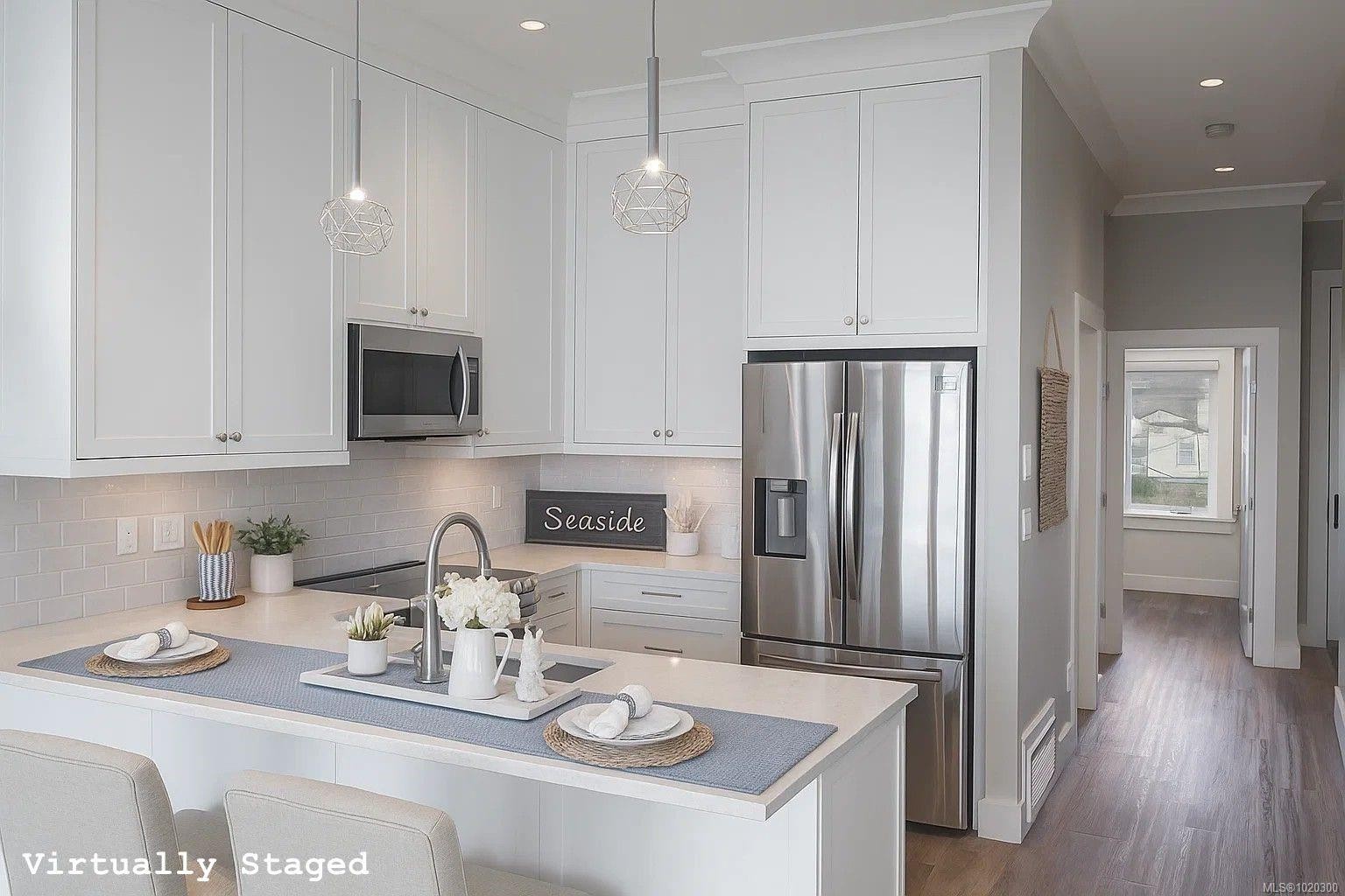 1480 Dallas Rd, Victoria, BC - Indoor Photo Showing Kitchen With Upgraded Kitchen