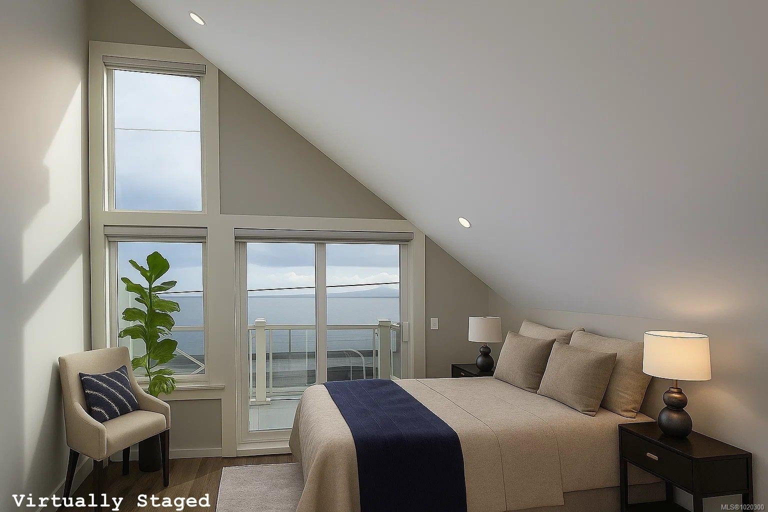 1480 Dallas Rd, Victoria, BC - Indoor Photo Showing Bedroom