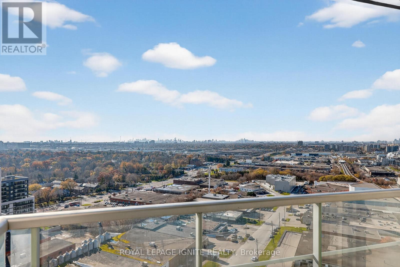 2213 - 83 Borough Drive, Toronto, ON - Outdoor With Balcony With View