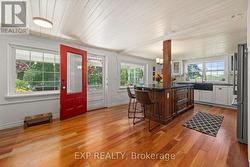 Secondary porch entrance -