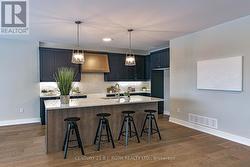 Custom kitchen with 9' island -