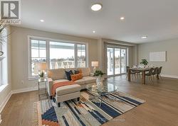 Alternate view living dining area -