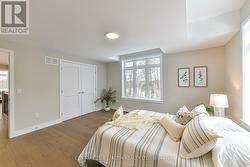 1 of 2 closets in the primary bedroom -