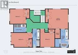 Second level floor plan -