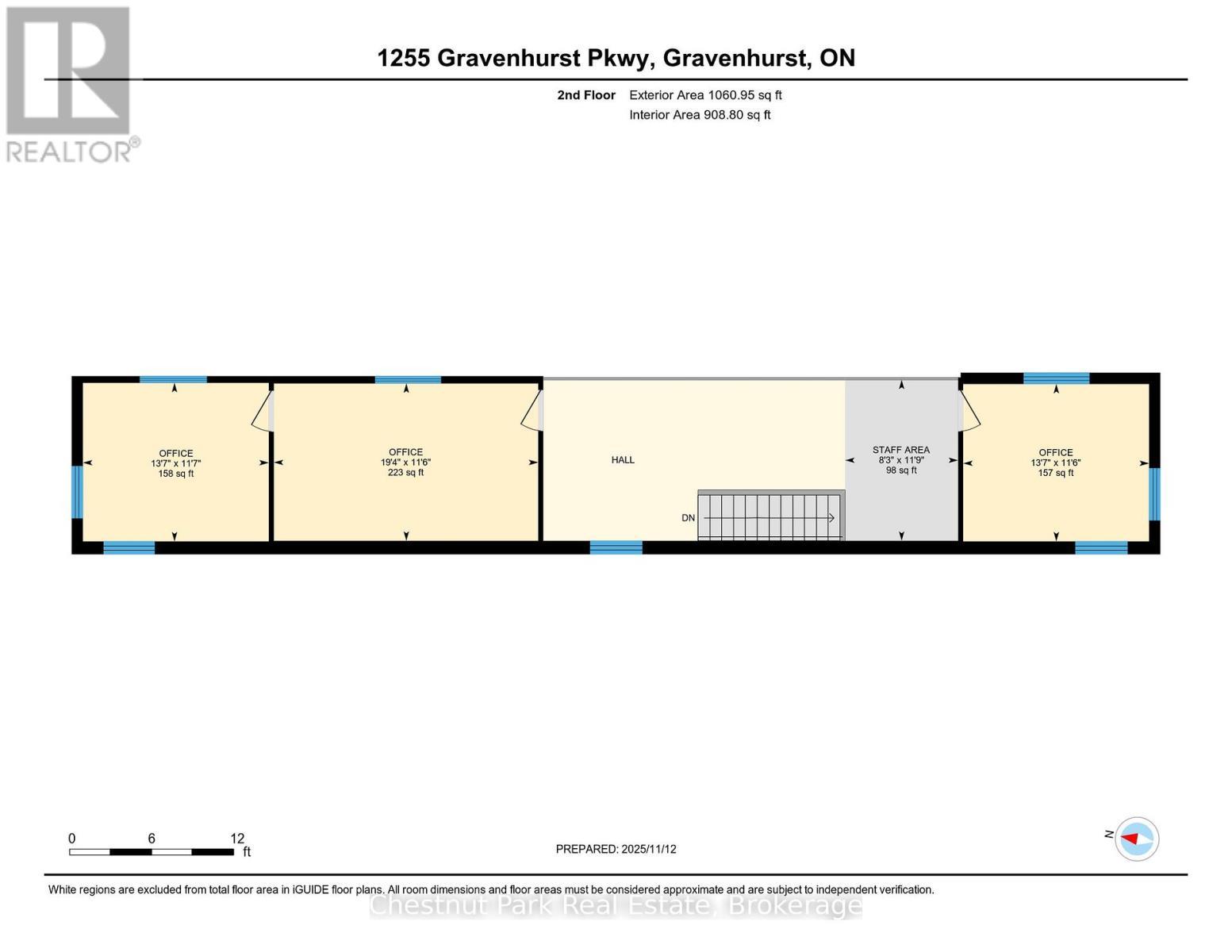 Floor Plan Upper - 1255 Gravenhurst Parkway, Gravenhurst (Muskoka (S)), ON
