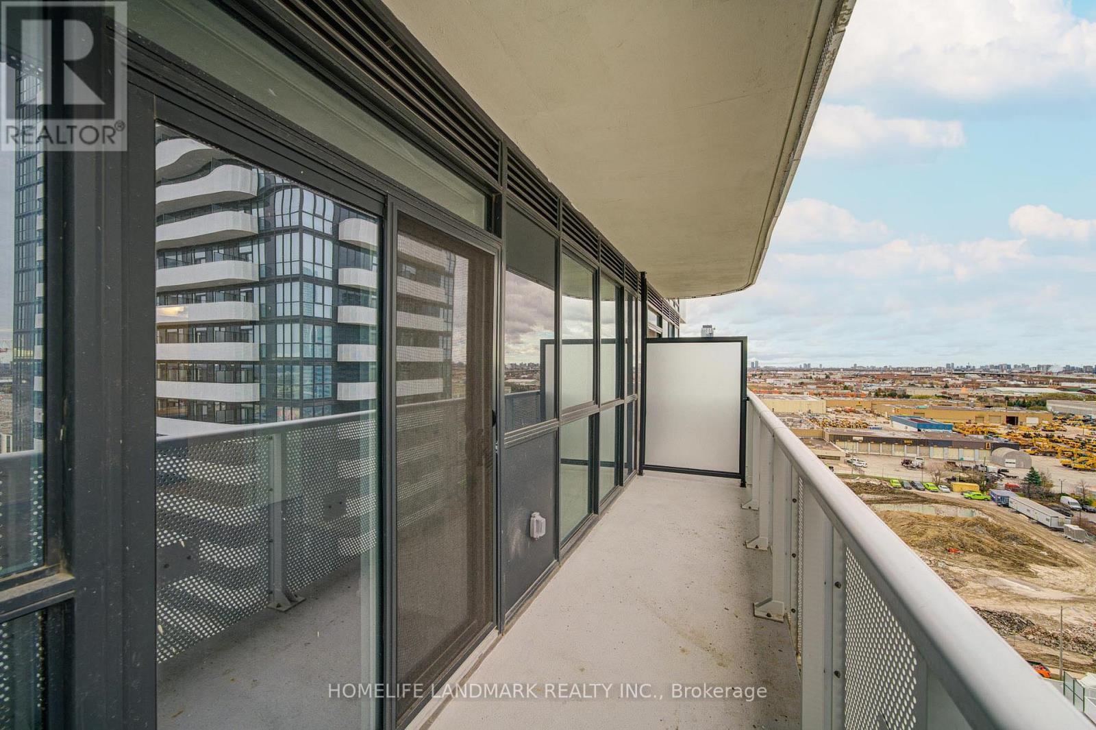 1510 - 8 Interchange Way, Vaughan, ON - Outdoor With Balcony With Exterior