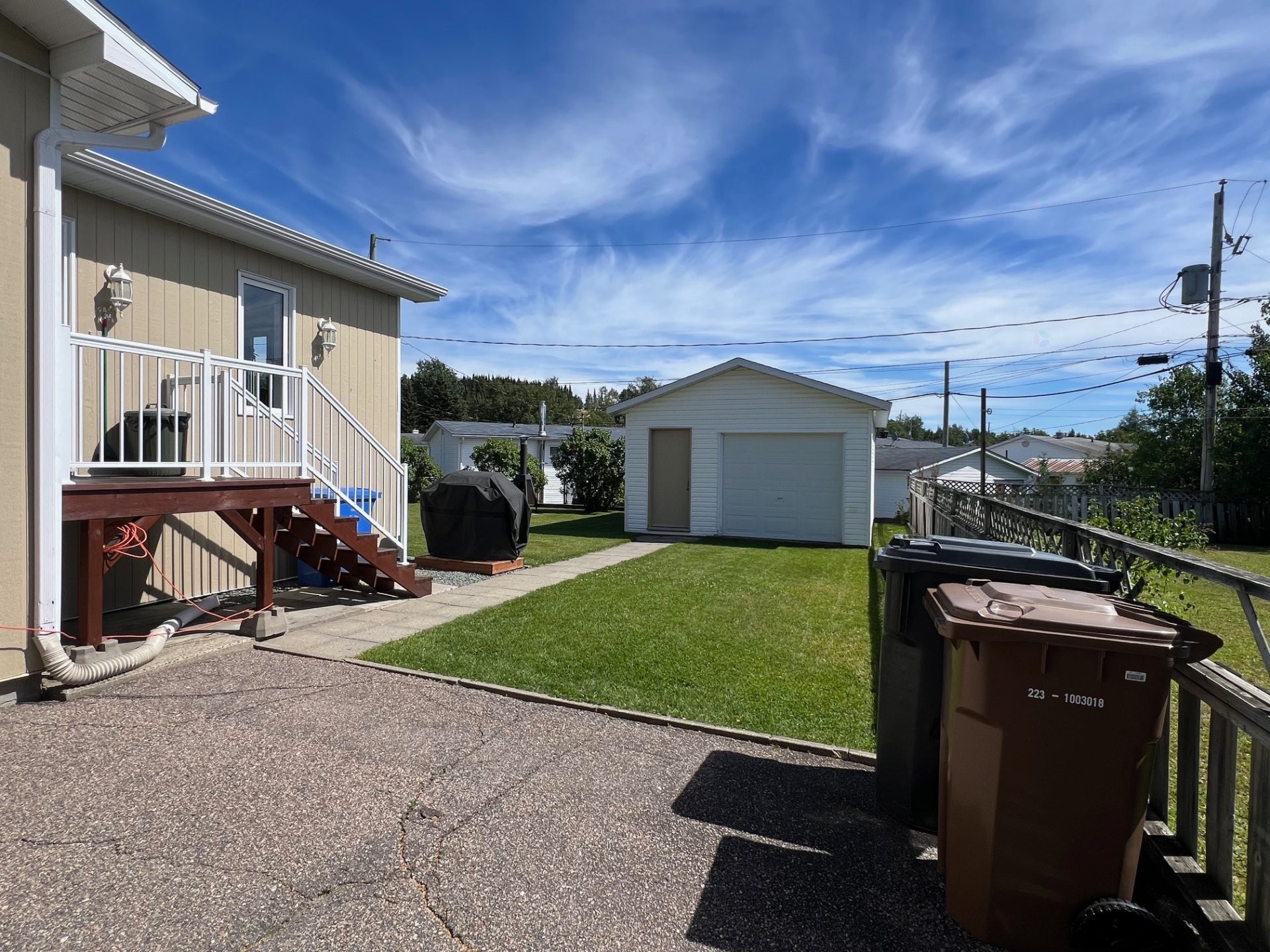 Courtyard - 476 Ch. Merrill, Chibougamau, QC - Outdoor With Exterior
