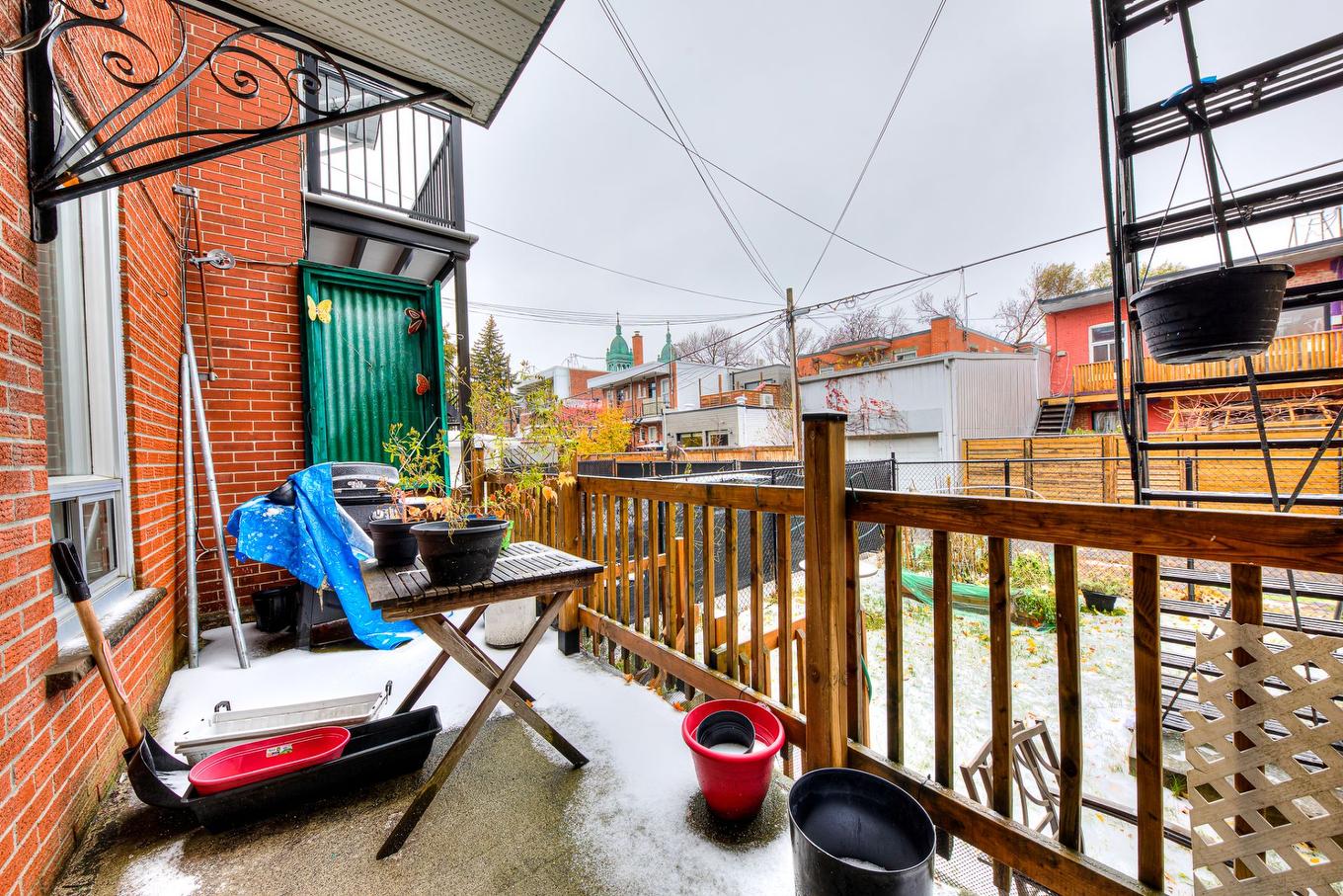 Balcony - 8047 - 8049 Av. De Gaspé, Montréal (Villeray/Saint-Michel/Parc-Extension), QC - Outdoor With Exterior