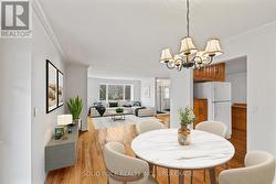 Living/Dining Room Virtually Staged -