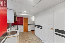 lower level kitchen -