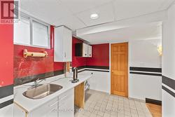 lower level kitchen -