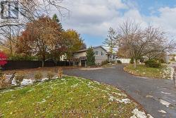 Driveway splits for upper/lower levels -