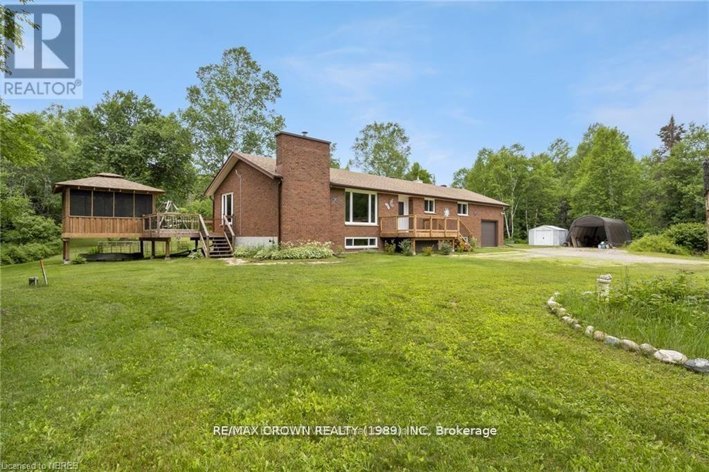 518 Northriver Road, Unorganized Townships (Redbridge), ON - Outdoor With Deck Patio Veranda